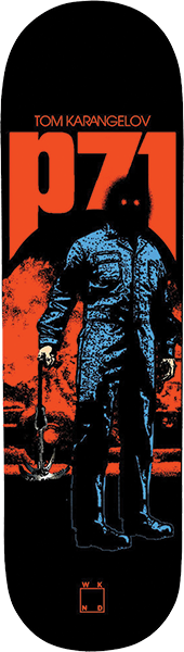 WKND KARANGELOV P71 SKATEBOARD DECK-8.25 METALLIC INK