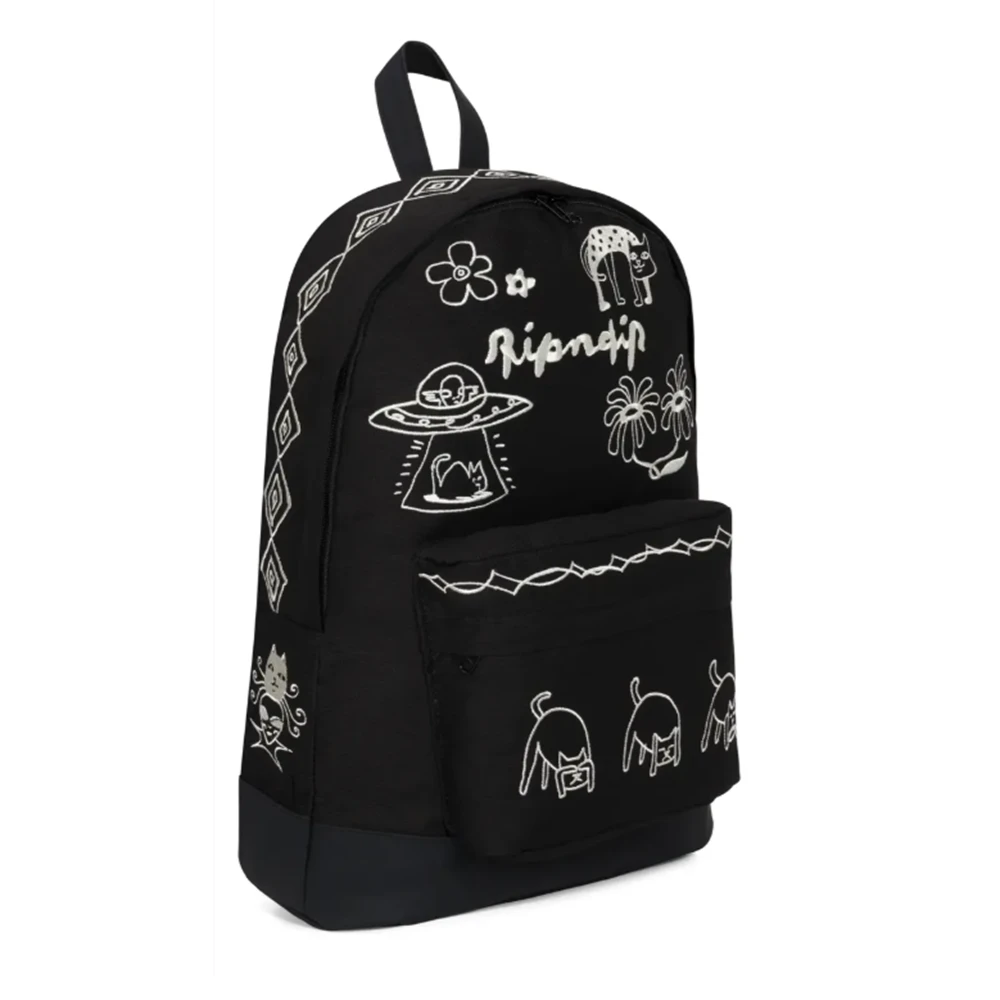 RipnDip Blonded Squabble Up Backpack Black White