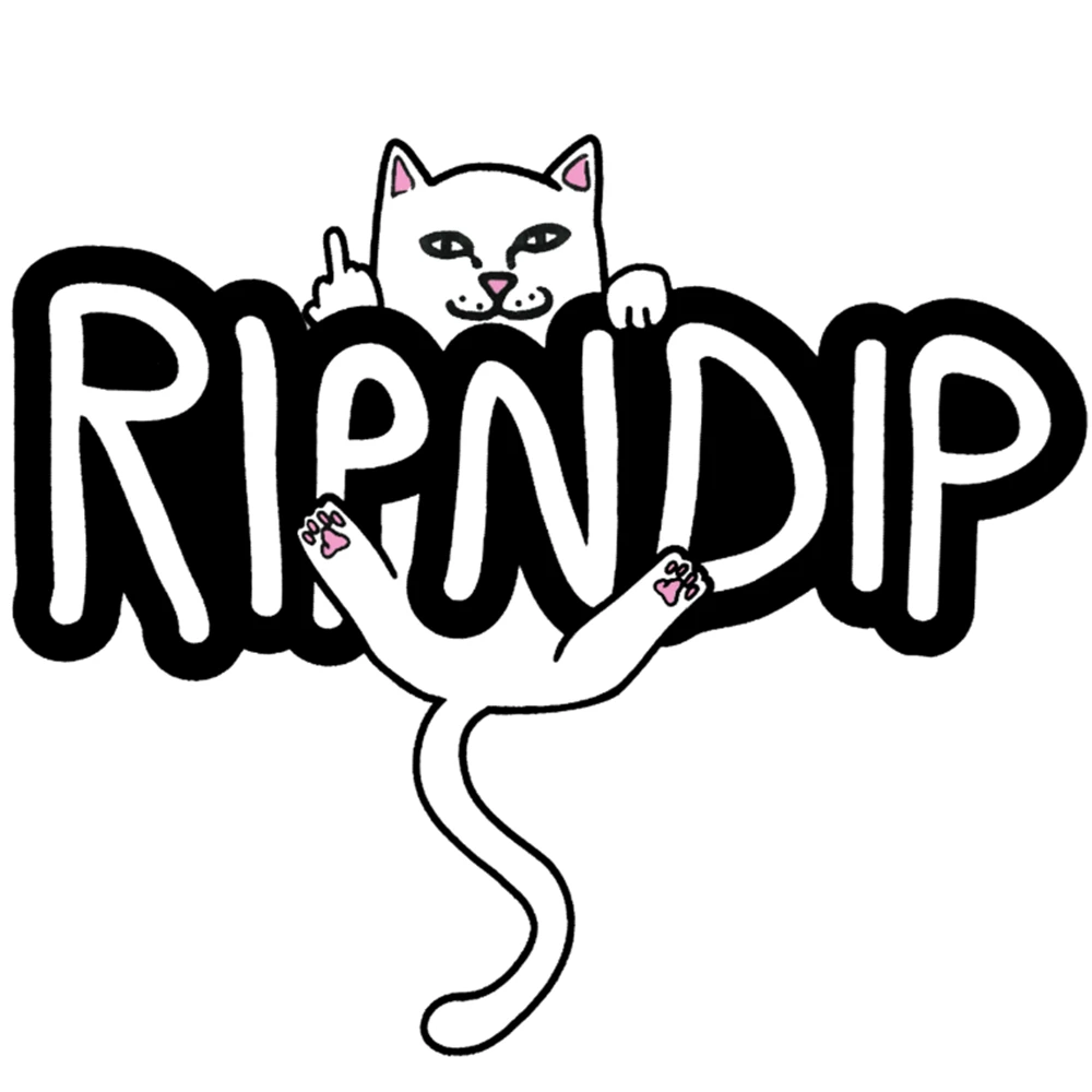 RipnDip Lord Nermal Velcro Hands Backpack Black