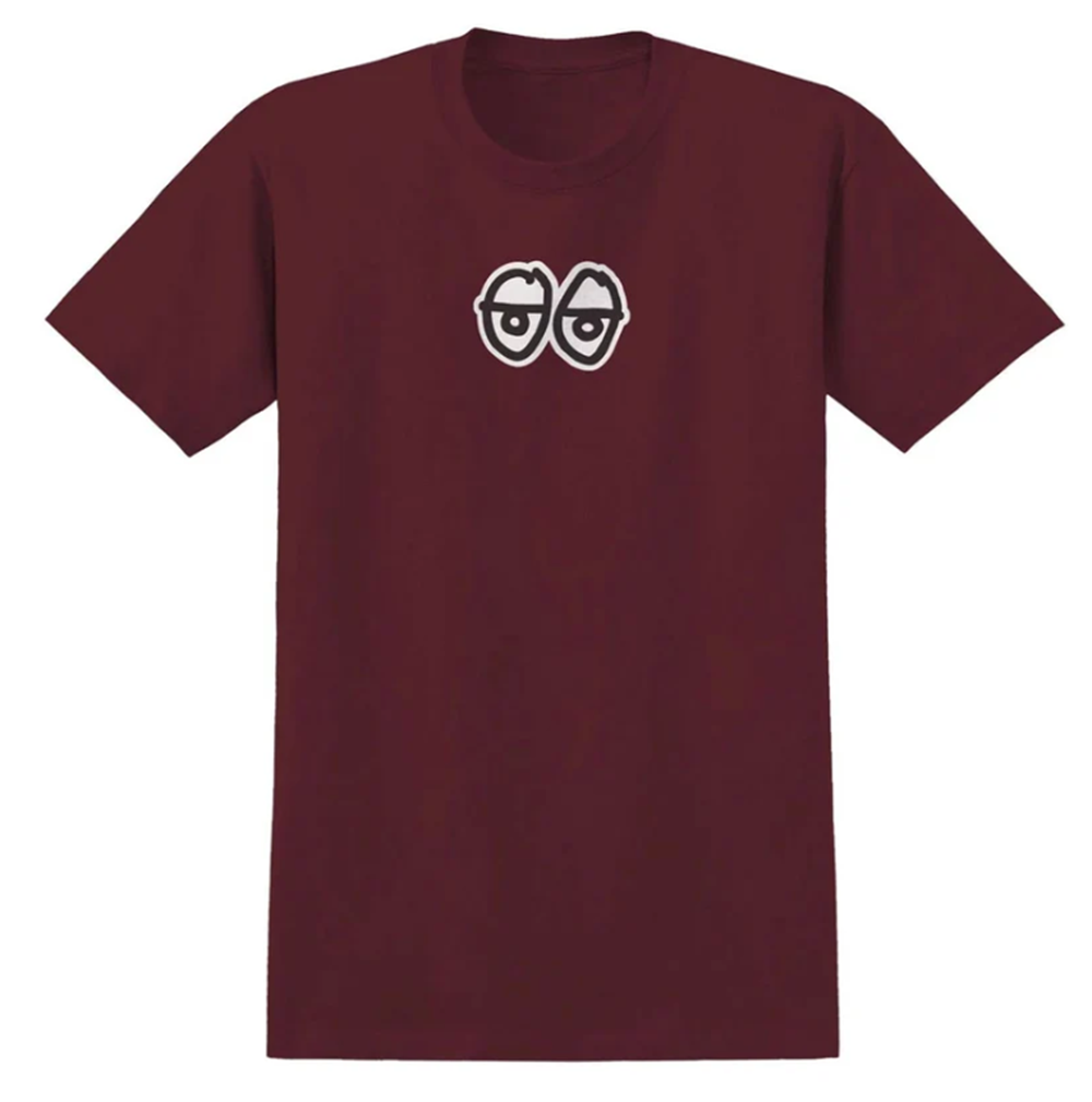 Krooked Eyes SS Tshirt Burgundy Large