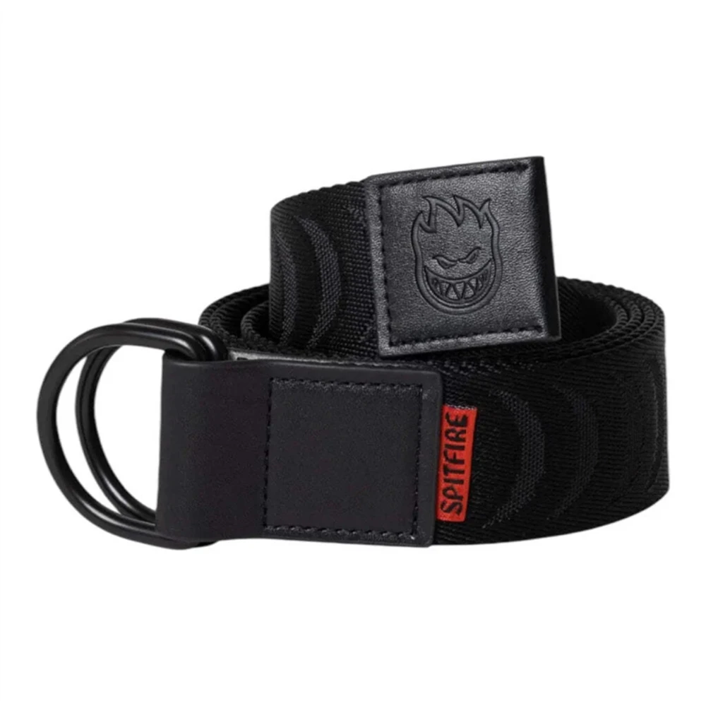 Spitfire Crescent Dring Belt Black