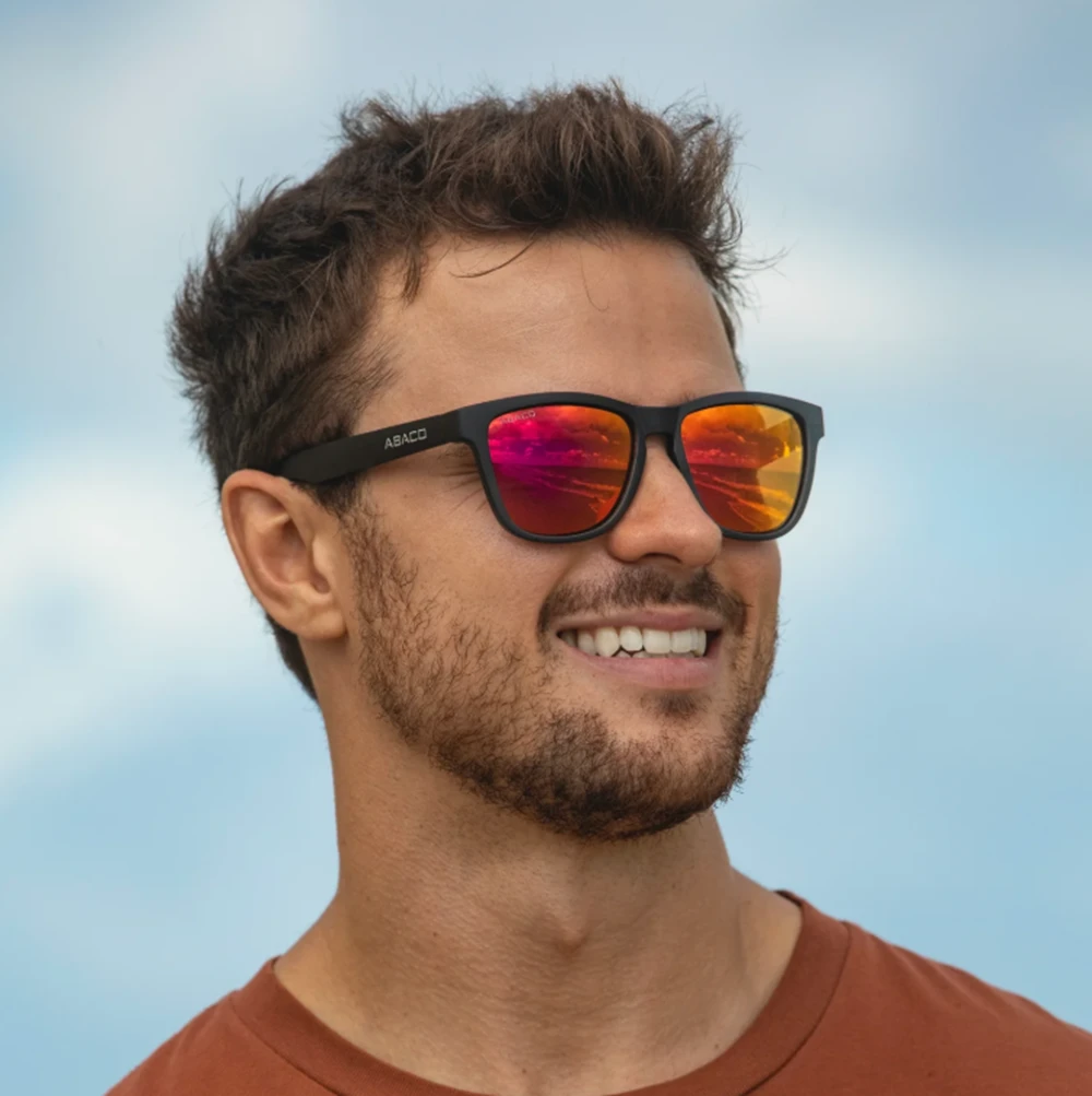 Abaco Kai Polarized Matte Black Fire