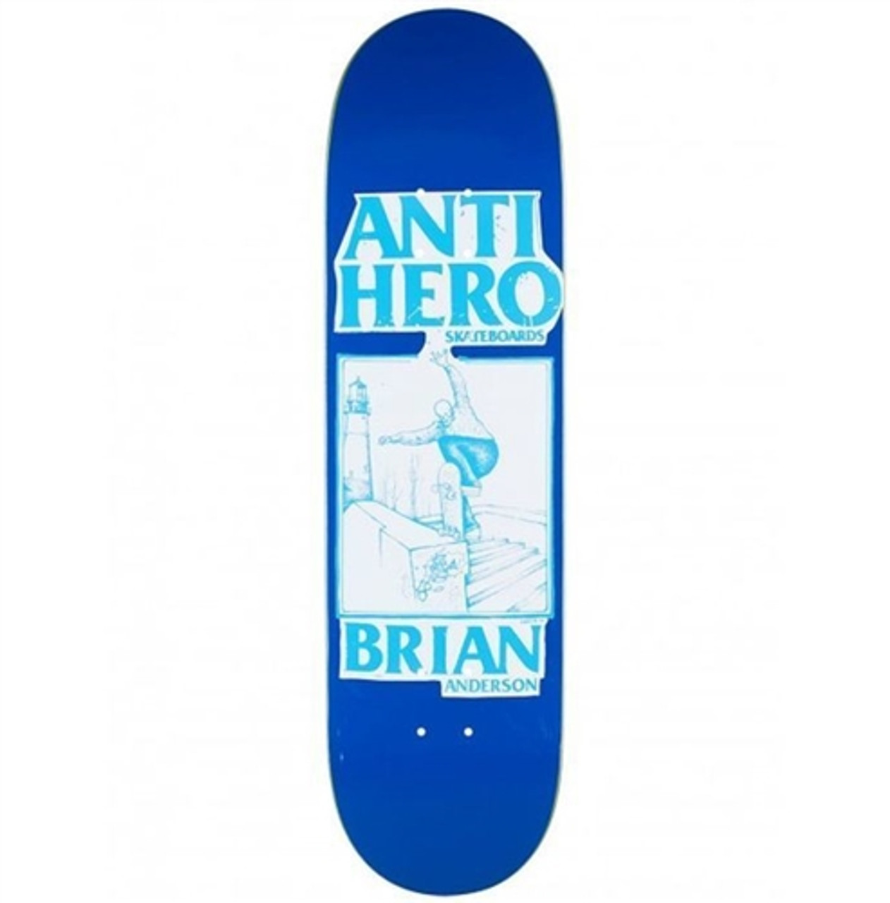 Anti Hero Anderson Lance Skate Deck Blue 8.38