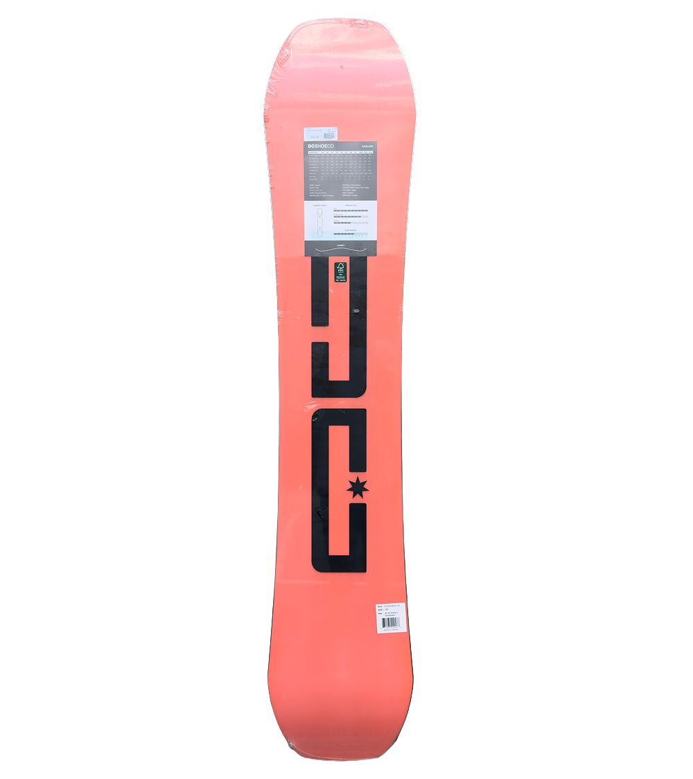 DC Warlord Snowboard Black Grey 155