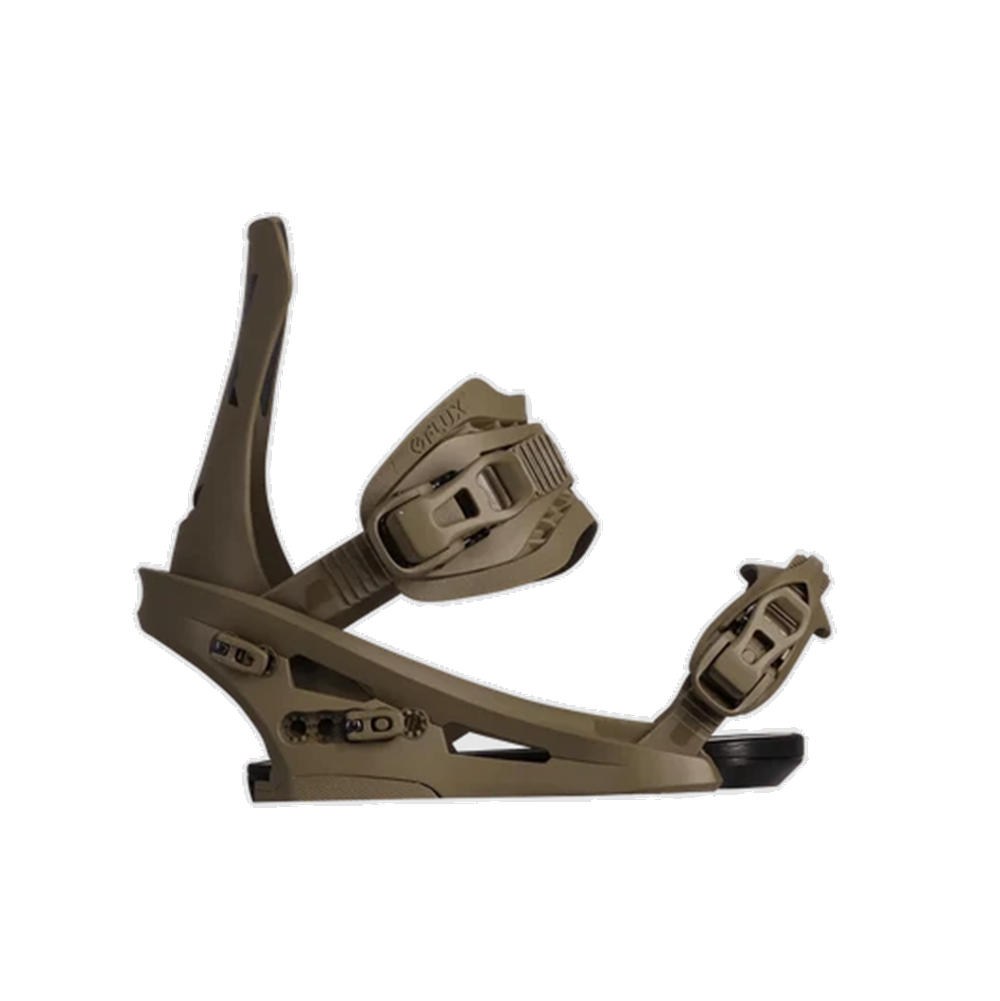FLUX DS Snowboard Bindings 2026 Olive Medium