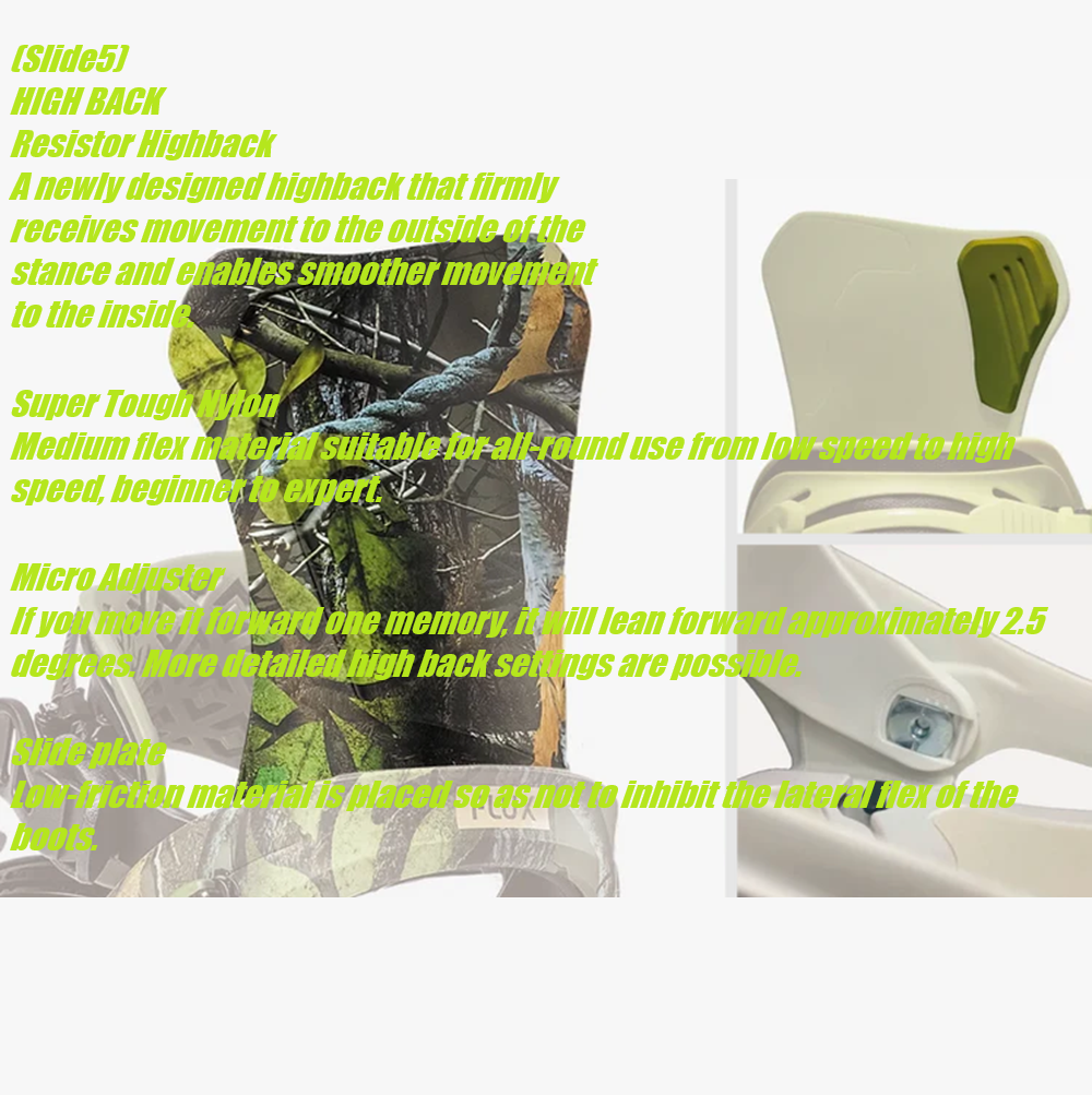 FLUX DS Snowboard Bindings 2026 Olive Medium