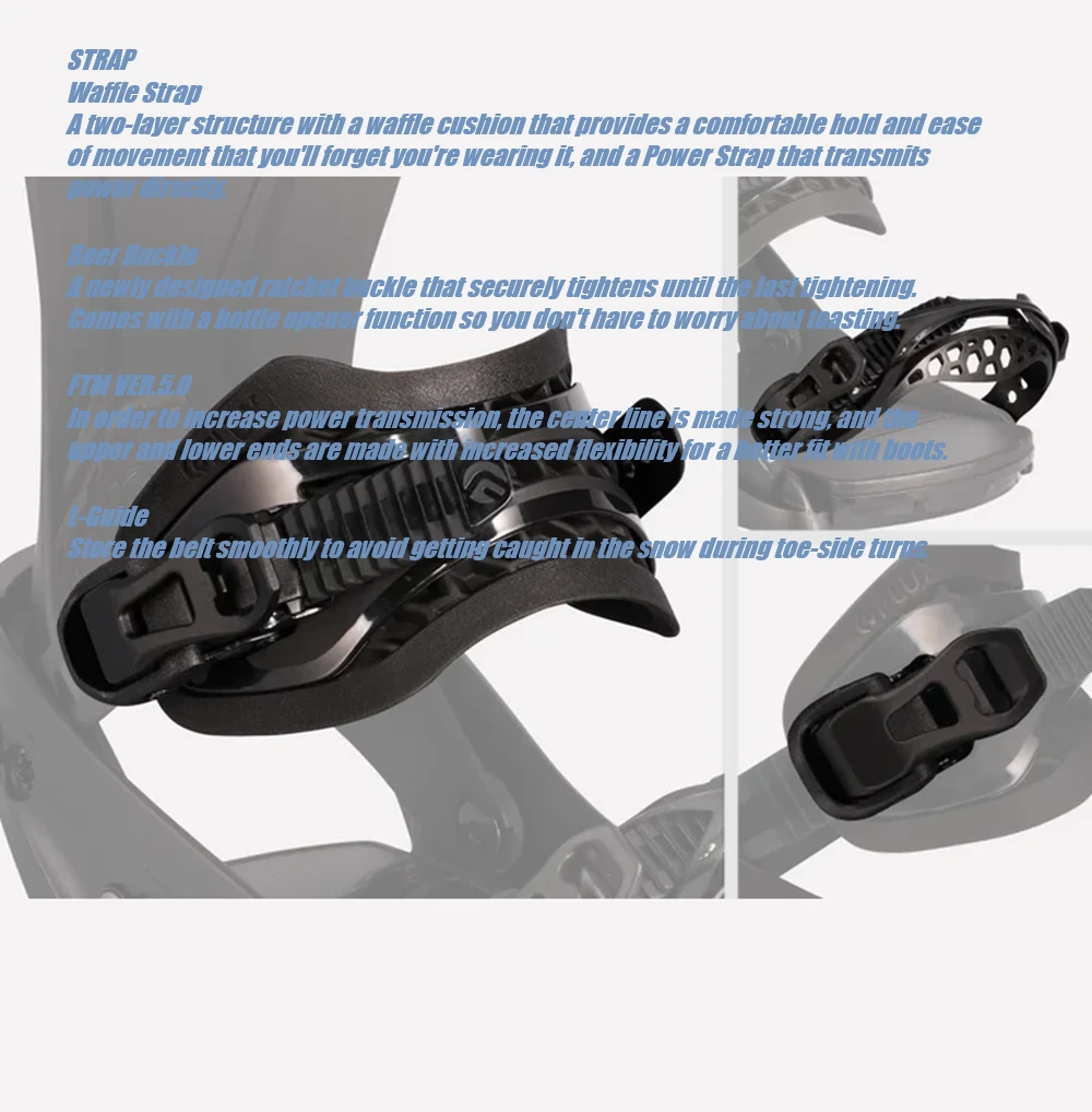 Flux TT Snowboard Bindings 2026 Black Large