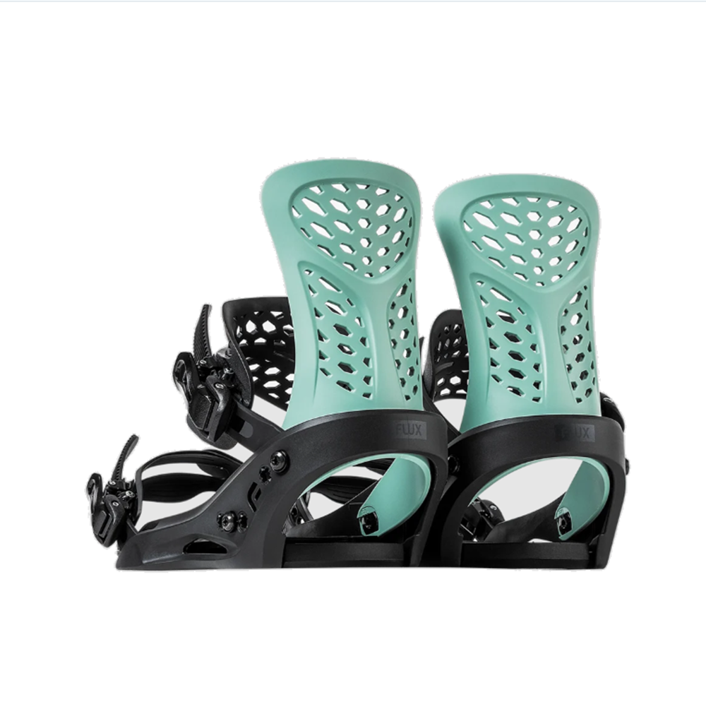 Flux PR Snowboard Bindings 2026 Mint Black Medium