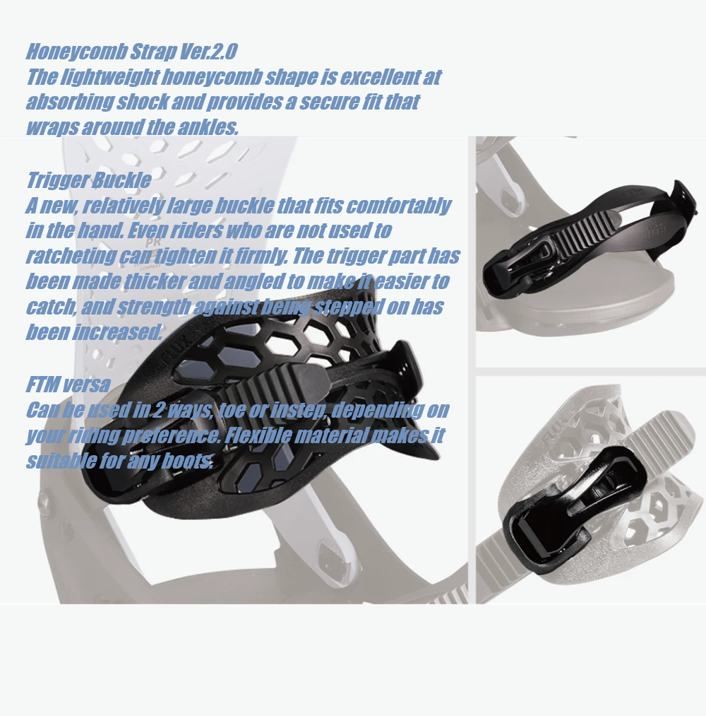 Flux PR Snowboard Bindings 2026 Mint Black Medium