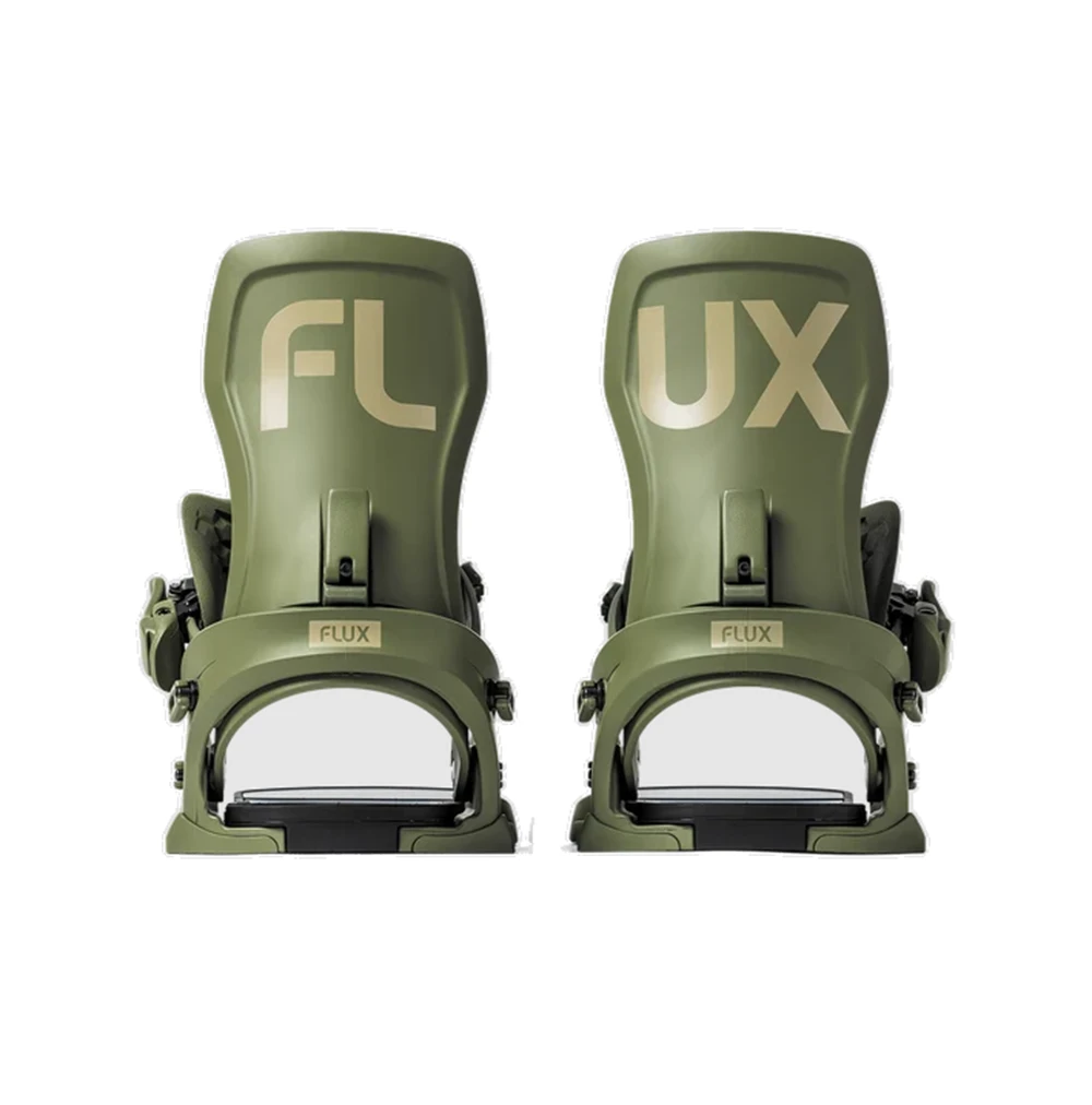 Flux XF Snowboard Bindings 2026 Olive Medium