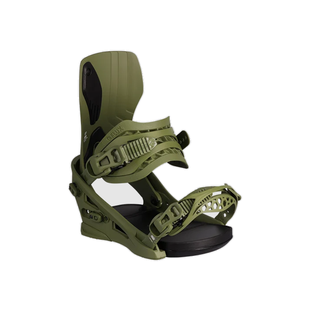 Flux XF Snowboard Bindings 2026 Olive Medium