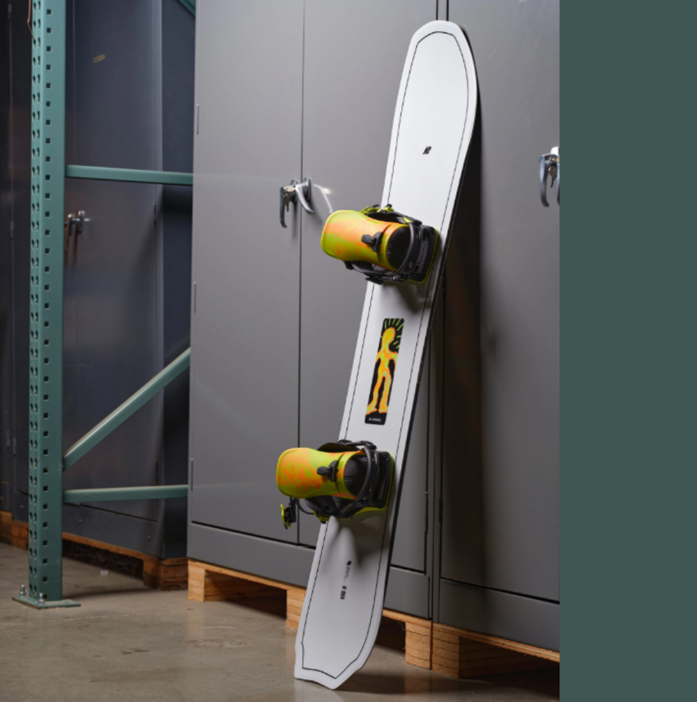 K2 Almanac Snowboard 2627 Grey 157