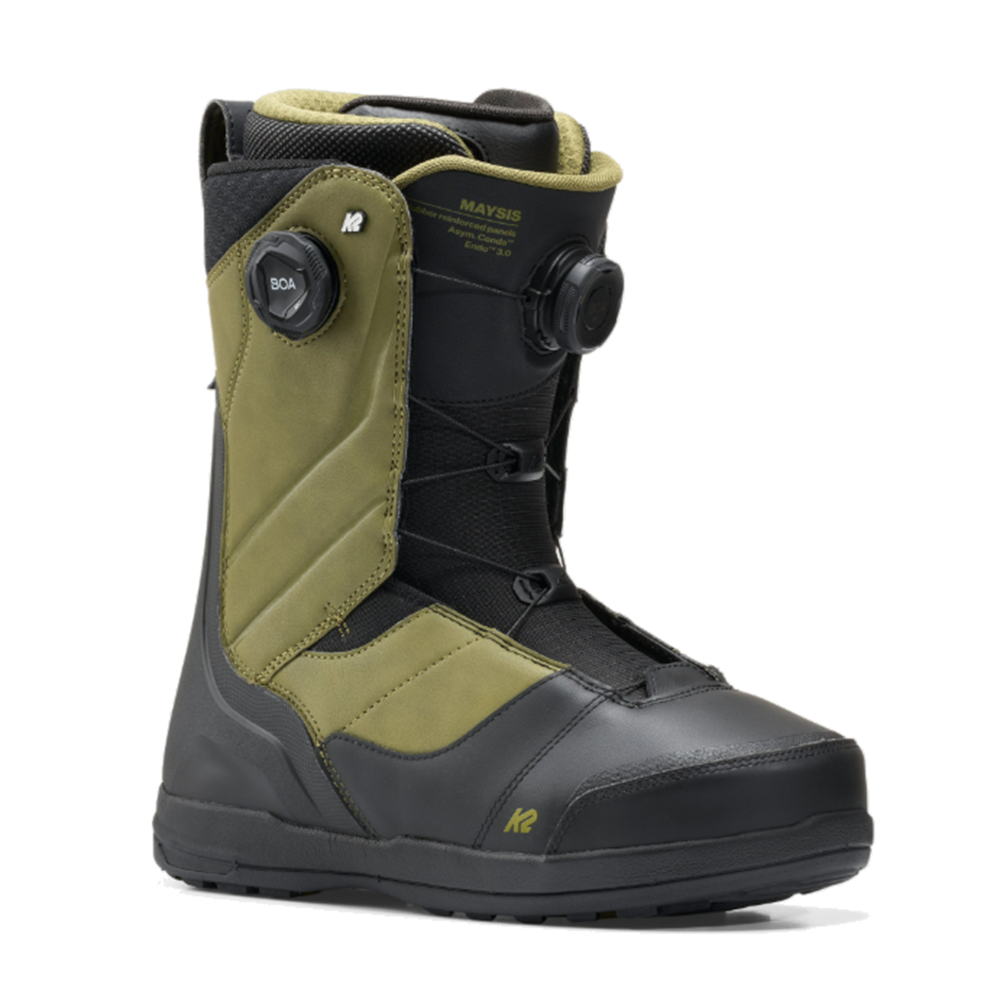 K2 Maysis Snowboard Boots 2027 Mens Green Fatigue 8