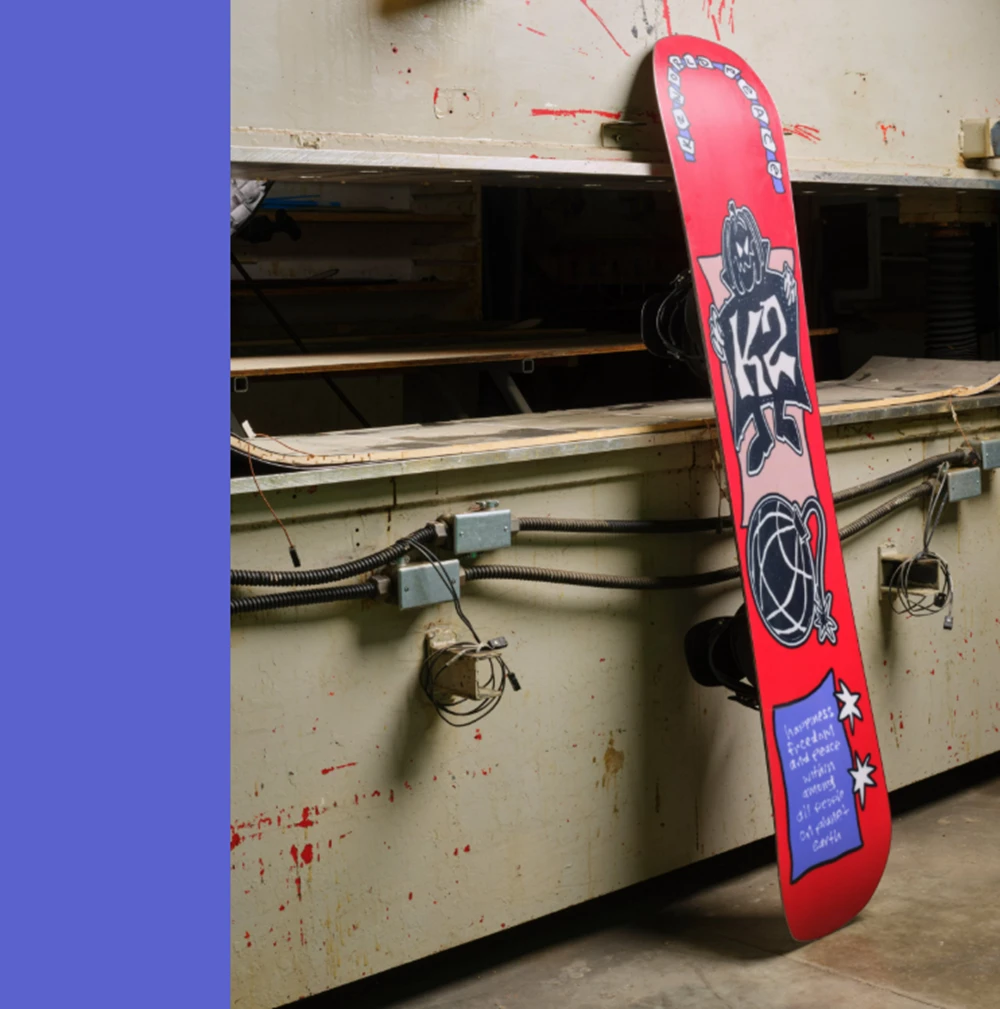 K2 World Peace Snowboard 2627 Grey 154