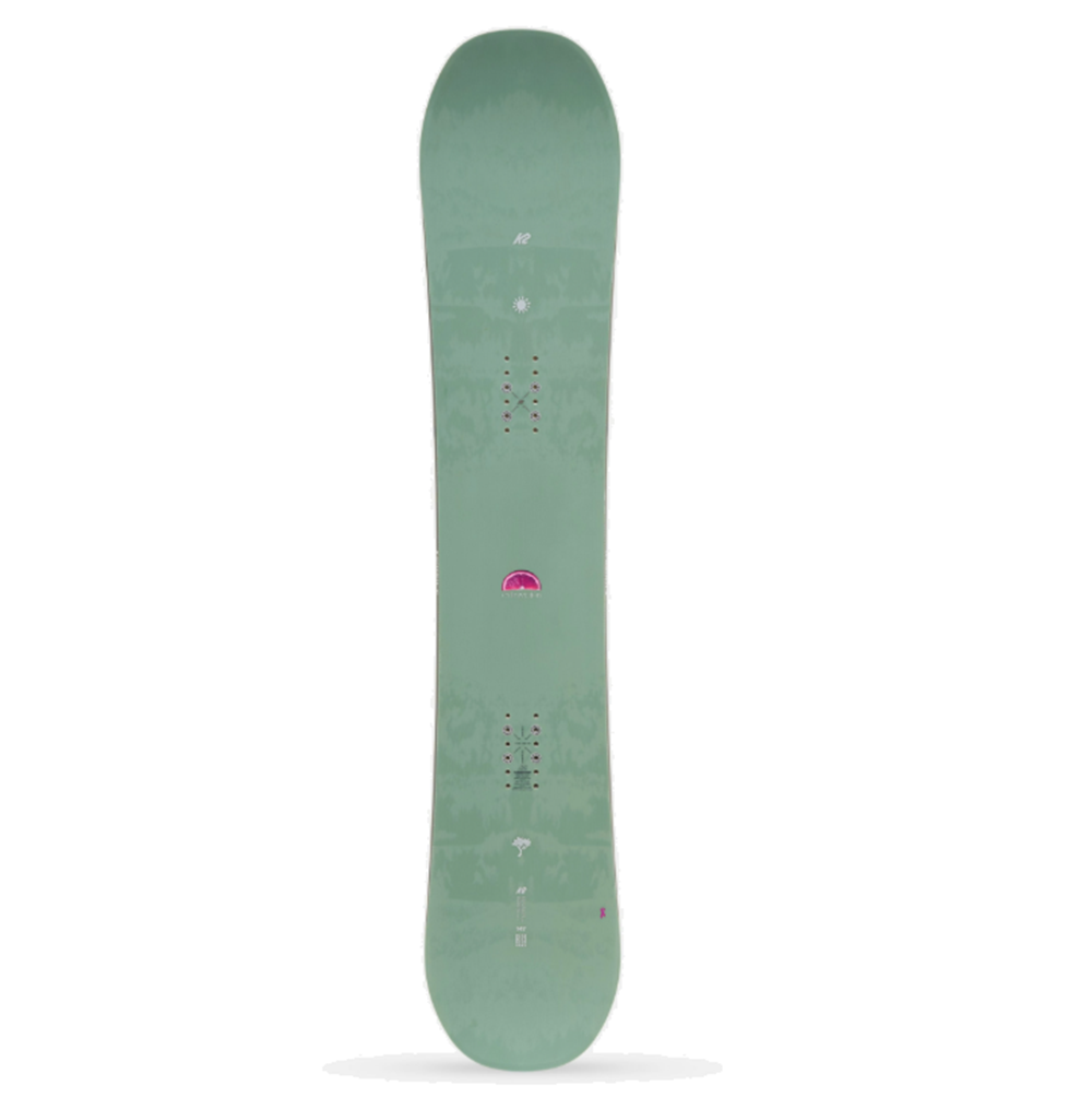 K2 Extravision Snowboard Womens 2027 Green 147