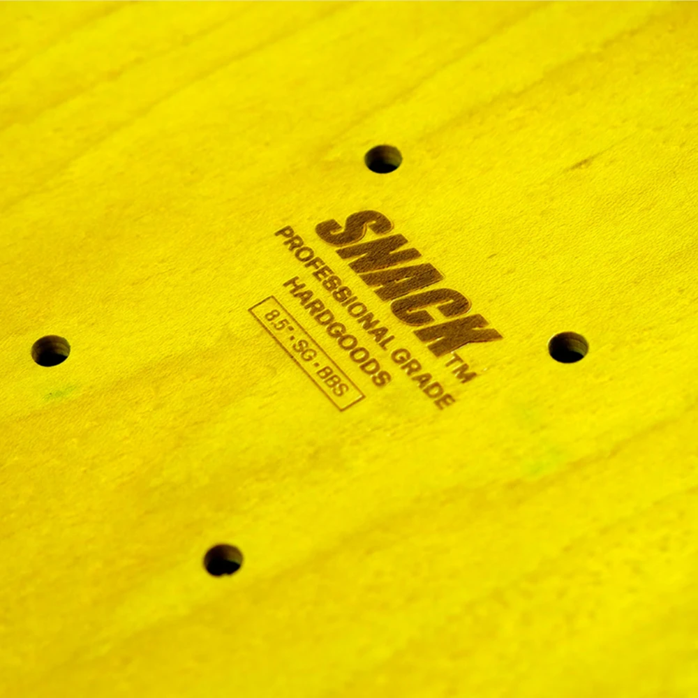 Snack Roger Krebs Herbal Skateboard Deck Green Red 8.5x14.25WB