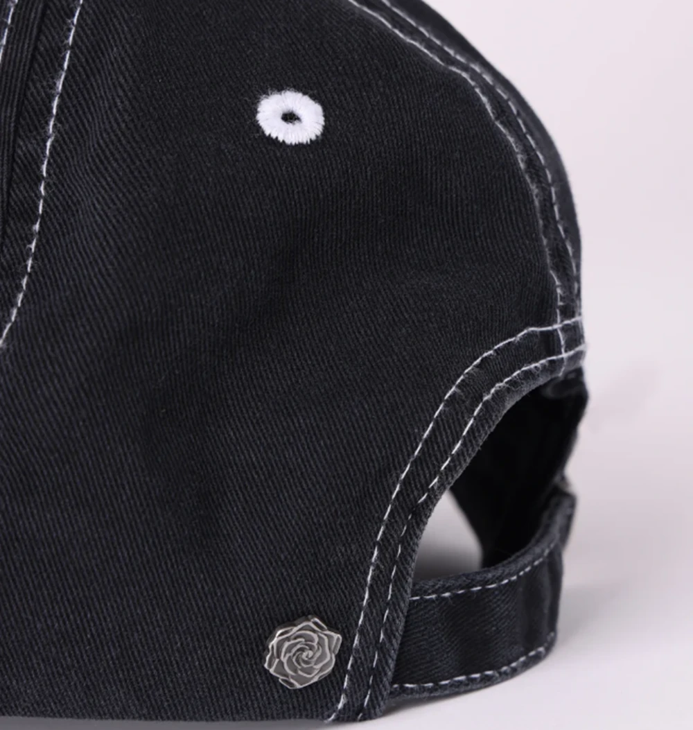 Former Legacy Rose Cap Hat Black Snapback