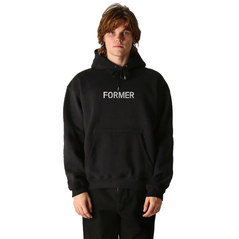 Former Legacy Embroidered Hoodie Black