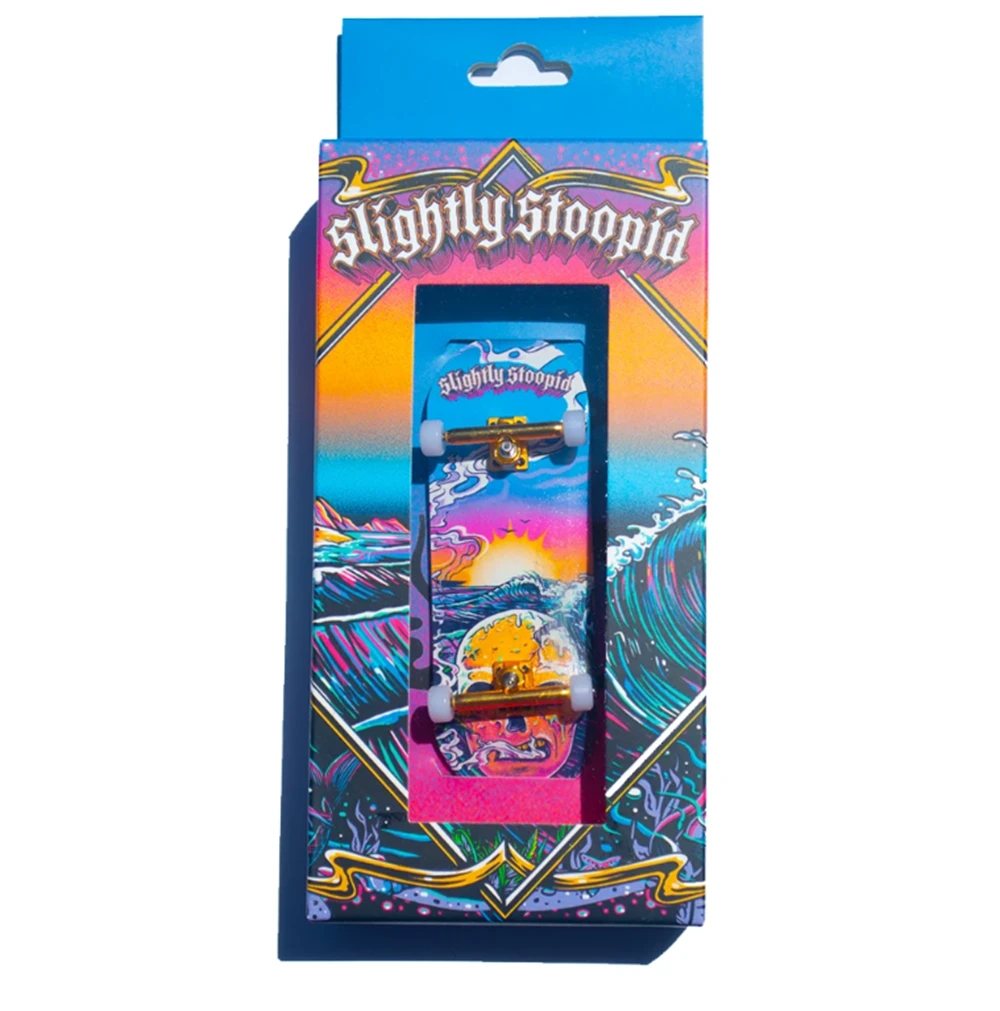 LC Slightly Stoopid SummerTour Fingerboard Complete Blue Pink 34mm
