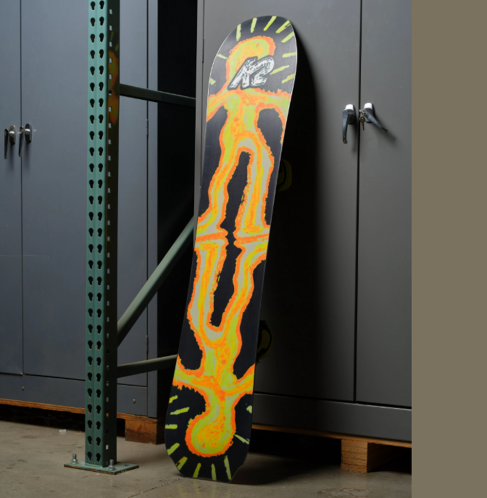 K2 Almanac Snowboard 2627 Grey 153