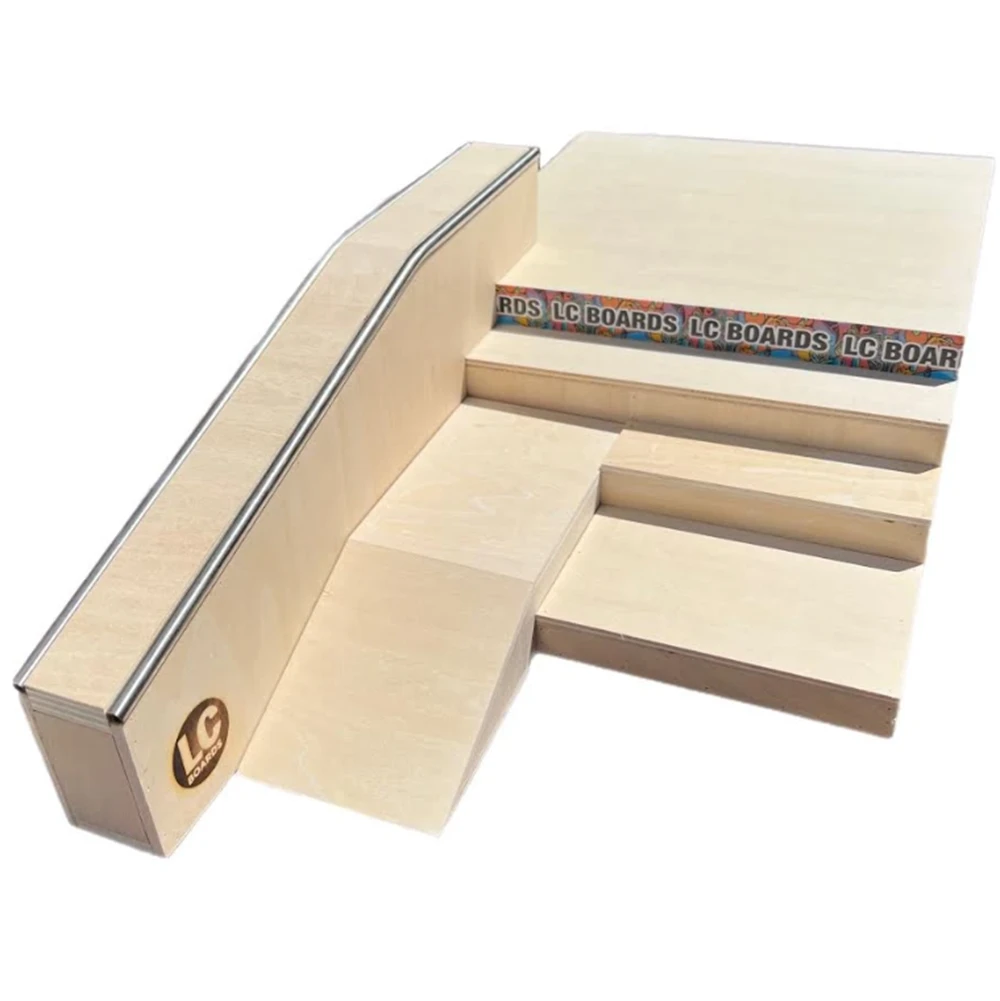 LC Mega Stair Set Hubba Ramp Natural 2x10x5