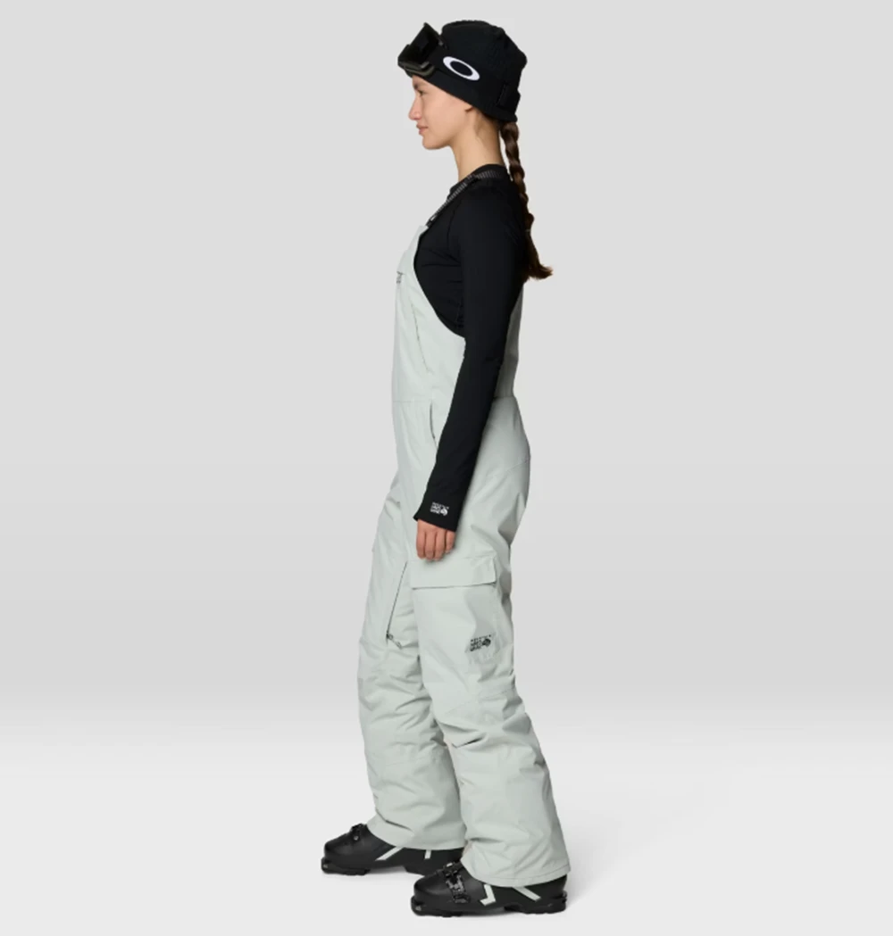 Mountain Hardwear Wmns Fireball Bibs Womens Gamma Grey