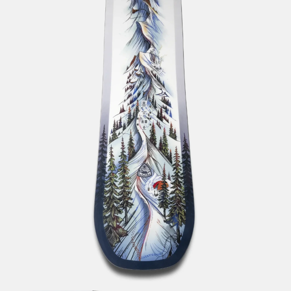 Jones Frontier 2.0 Snowboard 2627 White 155 Wide