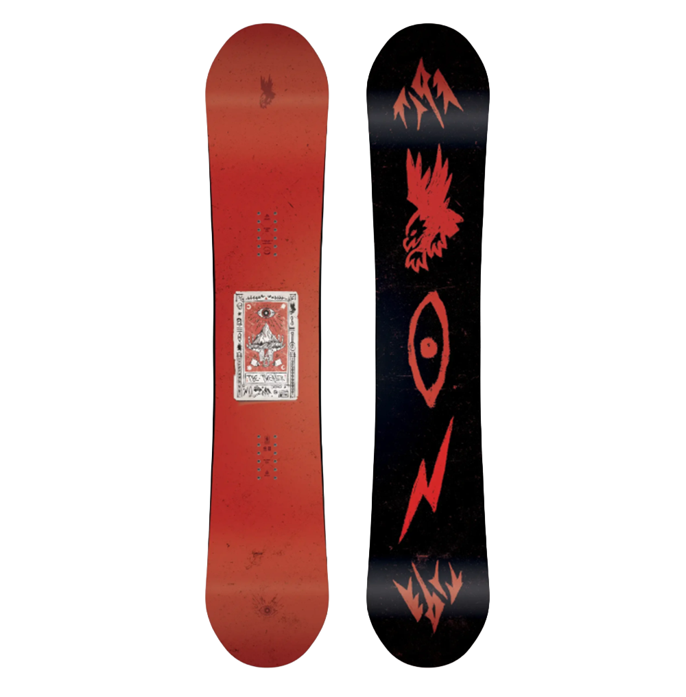 Jones Tweaker Snowboard 2627 Red 151