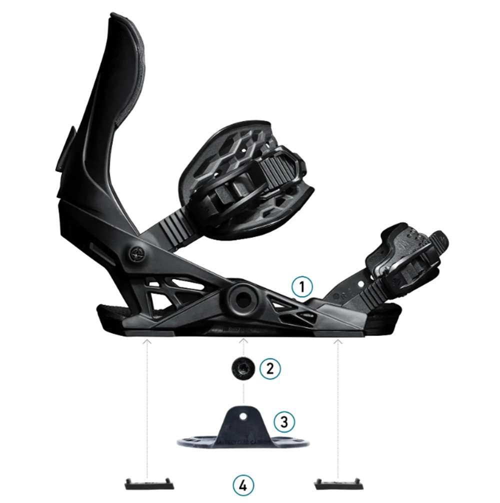 Jones Mercury Bindings 2627 Eclipse Black Medium