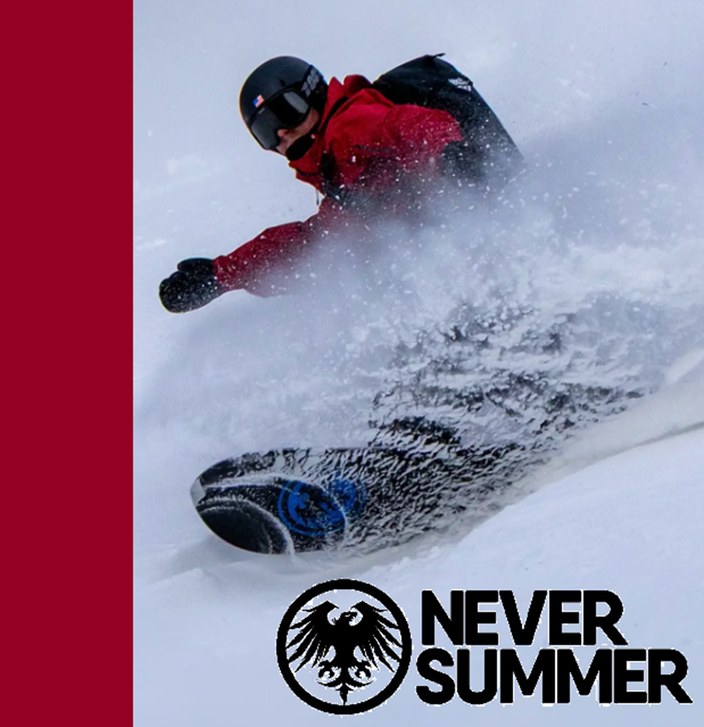Never Summer Proto T3 FR Snowboard 2627 Dark Blue Orange 165 Wide