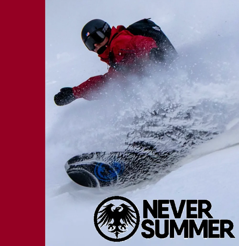 Never Summer Swift Snowboard 2627 White 152