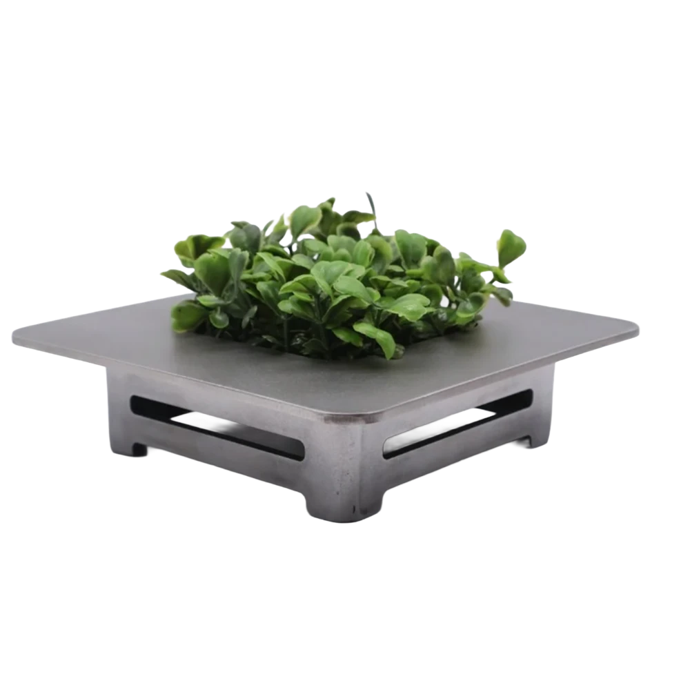 GrindRight Small Planter Raw 6x6x1.75"