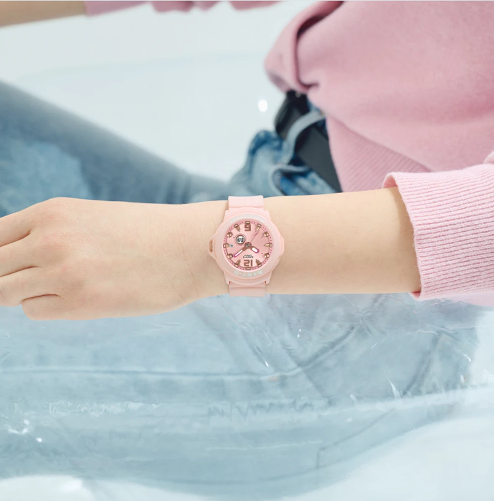 Gshock Baby G Analog BGA15K-4A Watch Light Pink