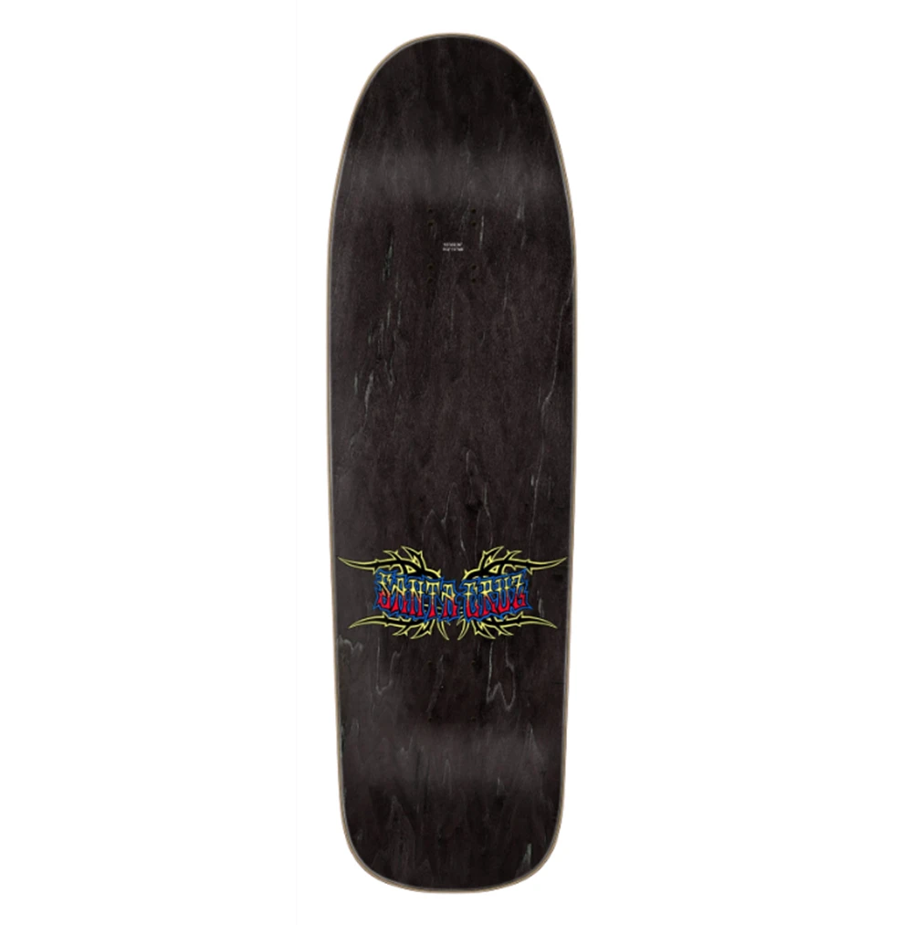 Santa Cruz Dressen Rose Crew Five Skateboard Deck Blue Yellow 9.3x14.5WB