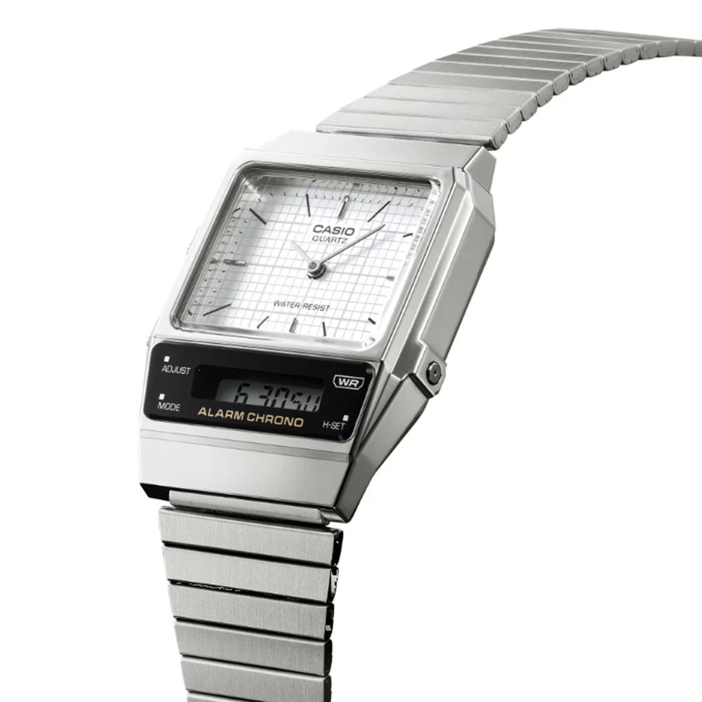Casio AQ800E-7A Watch Silver