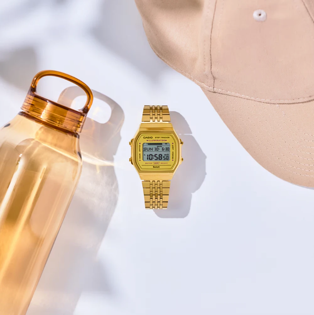 Casio ABL100WEG-9AVT Watch Vintage Gold