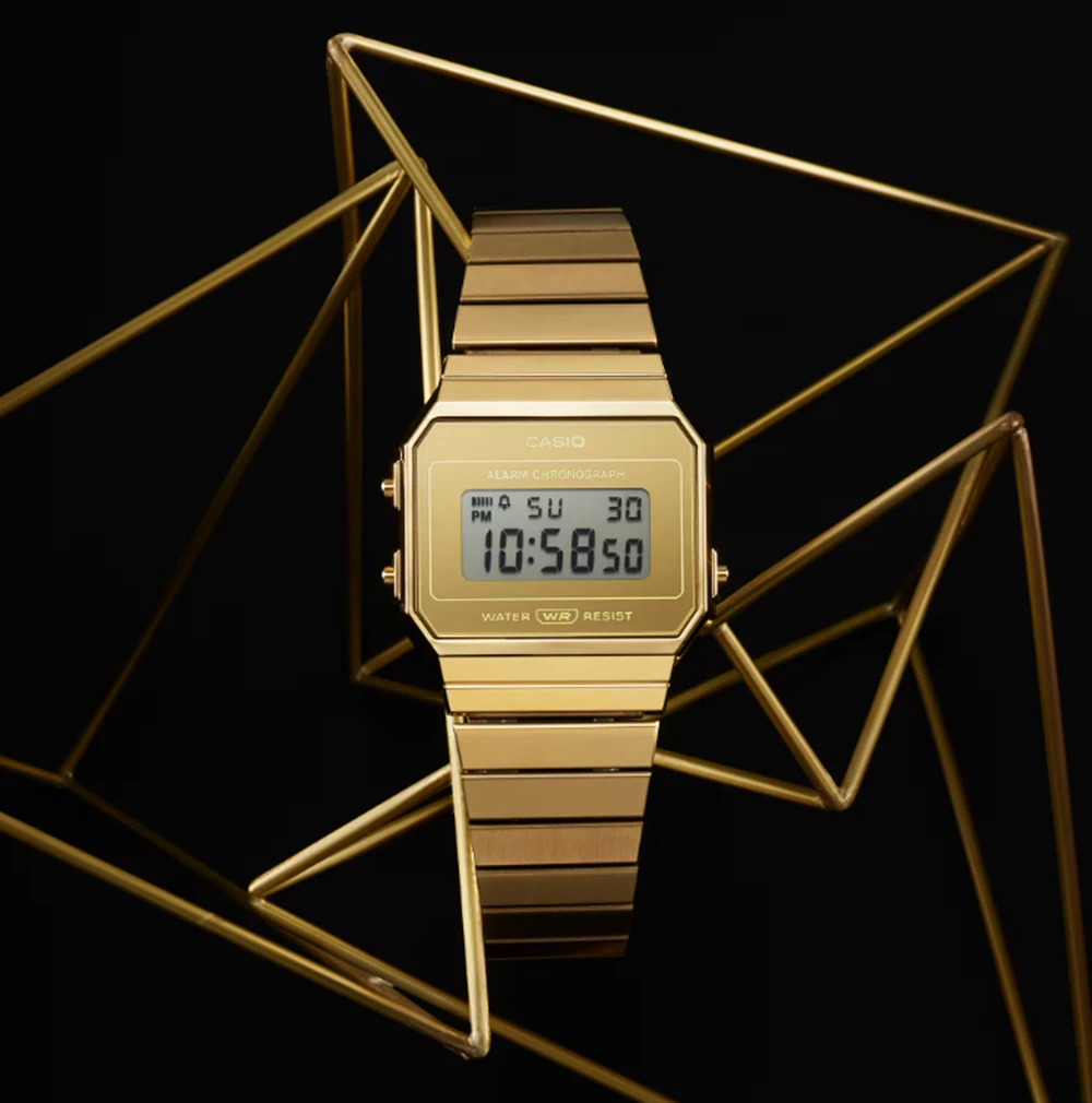 Casio A700WEVG-9AVT Watch Gold