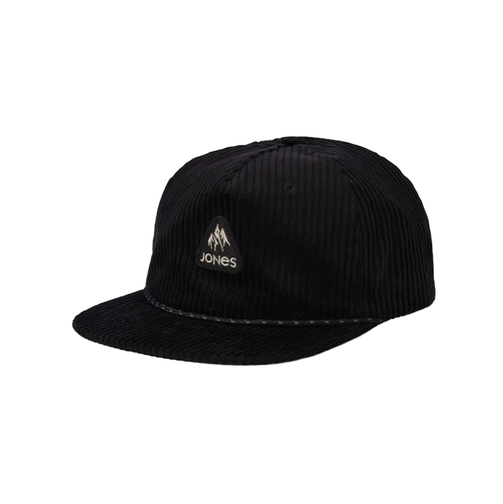 Jones Fresh Corduroy Cap Hat Black One Size