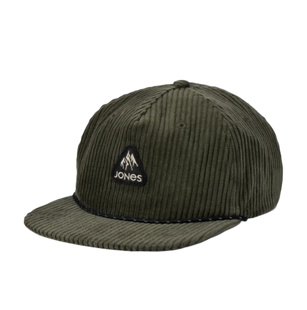 Jones Fresh Corduroy Cap Hat Green One Size