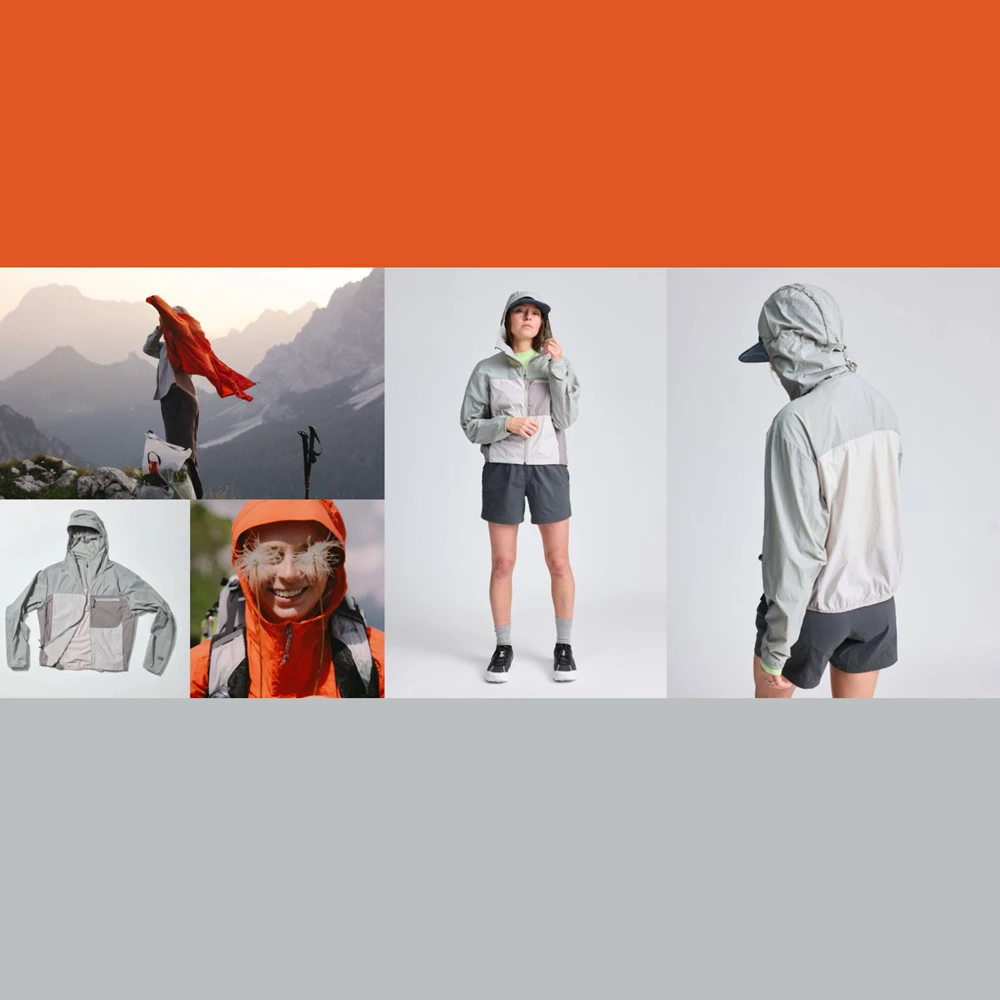 Mountain Hardwear Wind Veil Hooded Jacket Womens Grey