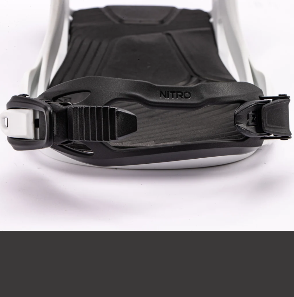 Nitro Talent Snowboard Bindings 2027 White Black Medium