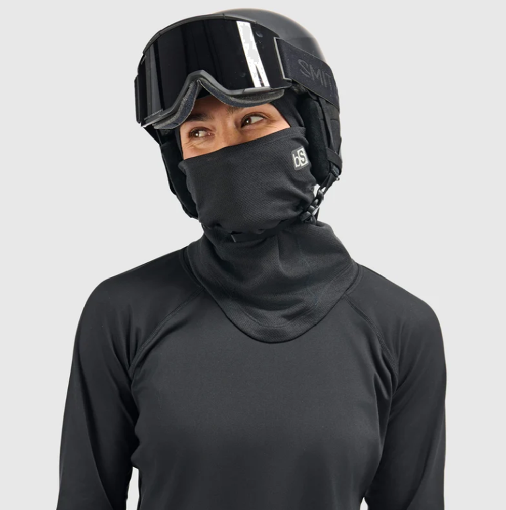 Blackstrap Merino Hood ExoHinge™ Black