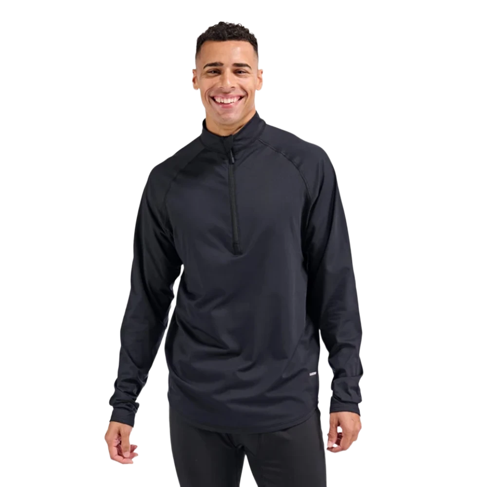 Blackstrap Vista Quarter Zip Mens Black