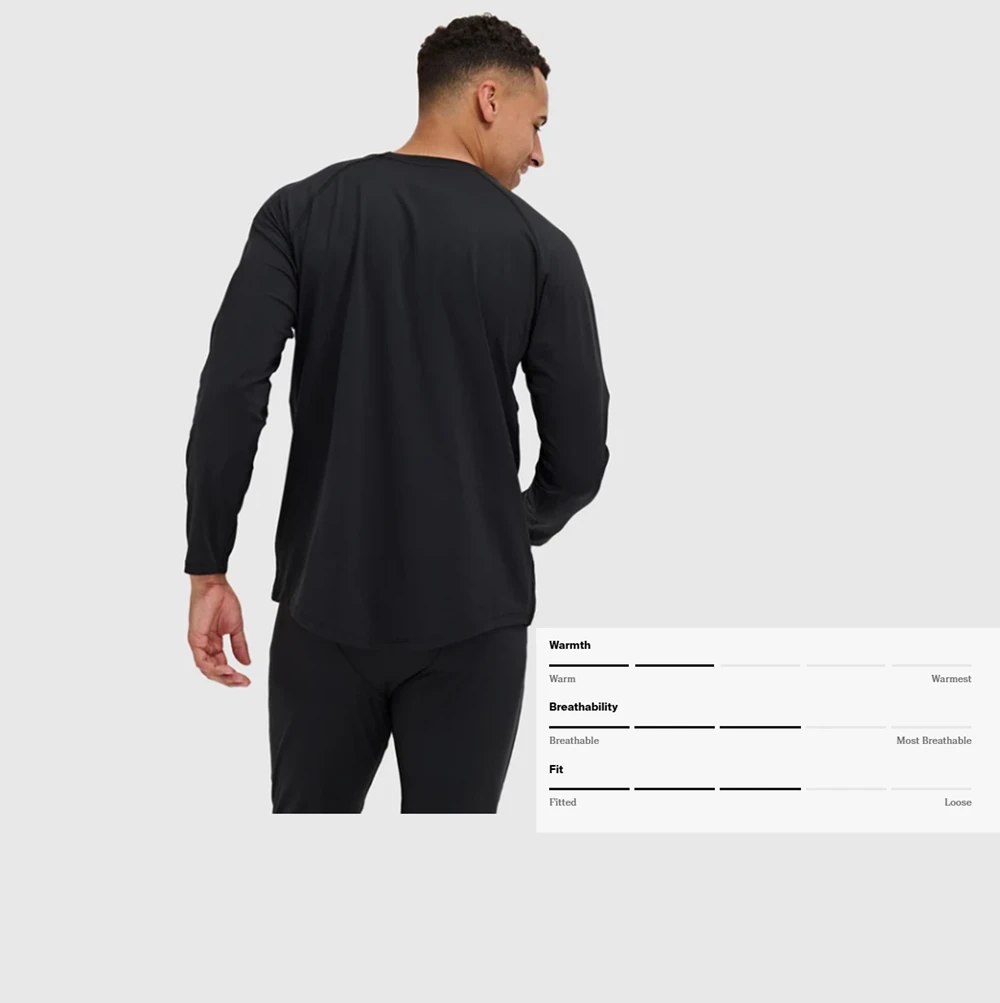 Blackstrap Skyliner Crewneck Mens Black