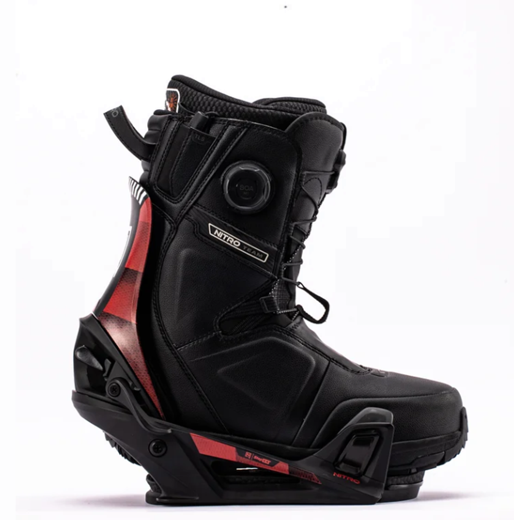 Nitro StepOn Snowboard Bindings 2027 Black OG Large