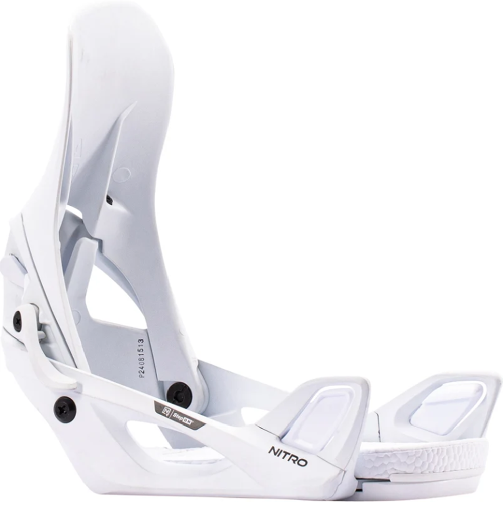 Nitro StepOn Bindings Womens 2027 White Medium