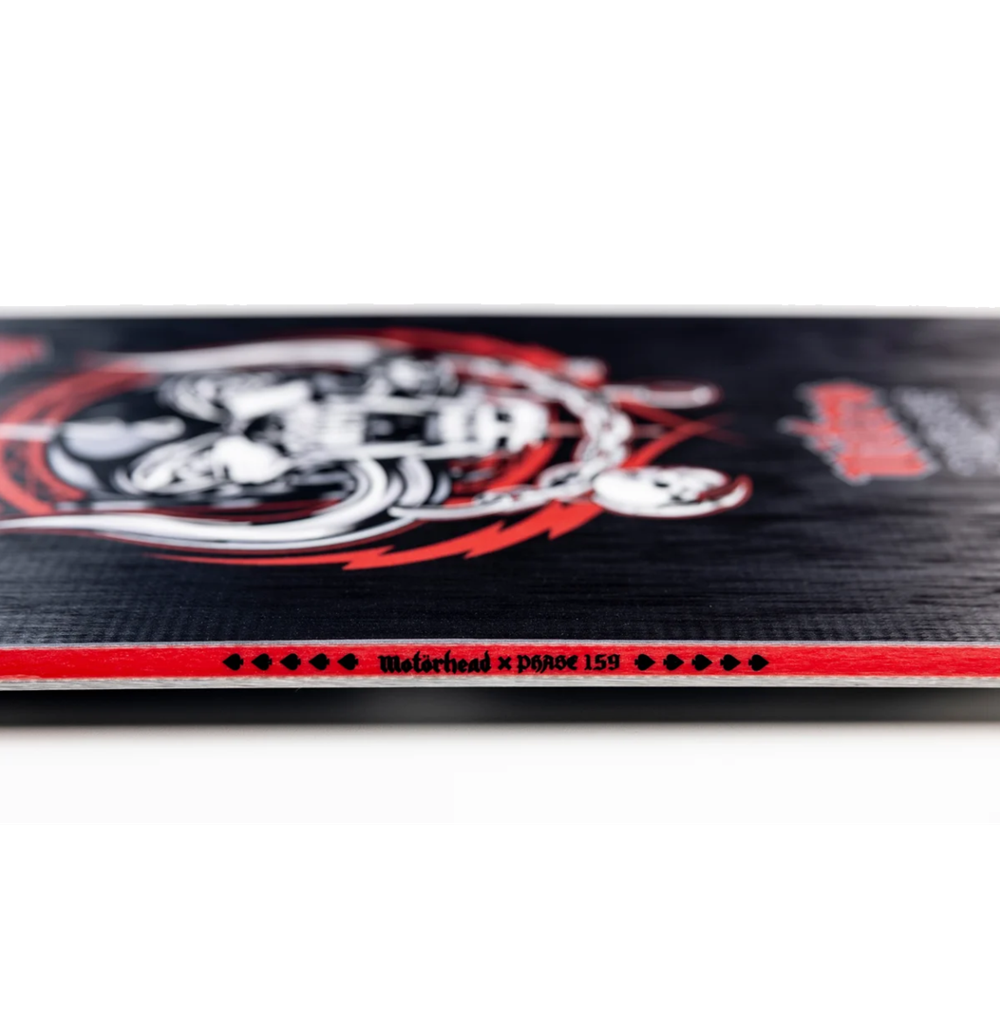 Nitro Motorhead Phase Snowboard 2027 Black Red 155