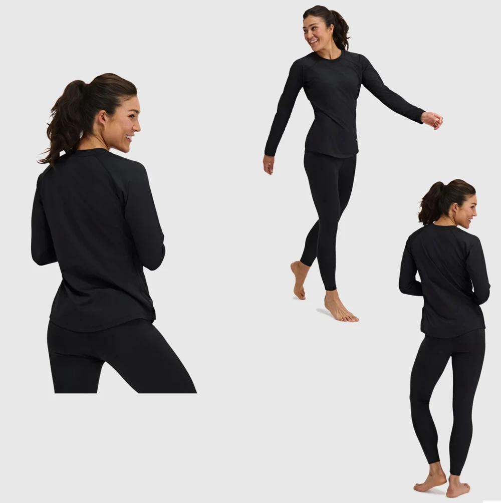 Blackstrap Skyliner Crewneck Womens Black