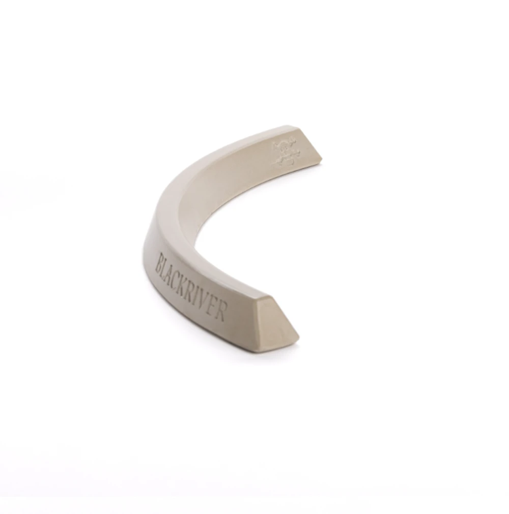 Blackriver Concrete Slappy Curb Fingerboard Obstacle Banana Grey 11inch