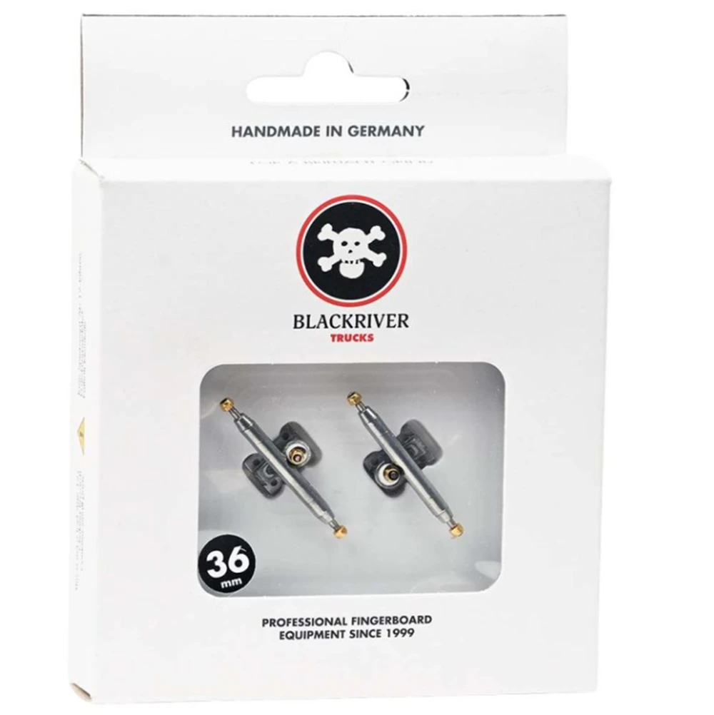 Blackriver Pro Fingerboard Trucks BRTs 3.0 Gold White 36mm